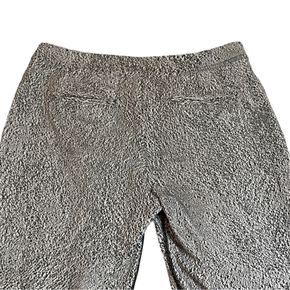 Lululemon Jet Pant Power Spray Jacquard White Black Sz 6 Relaxed - Picture 6 of 13